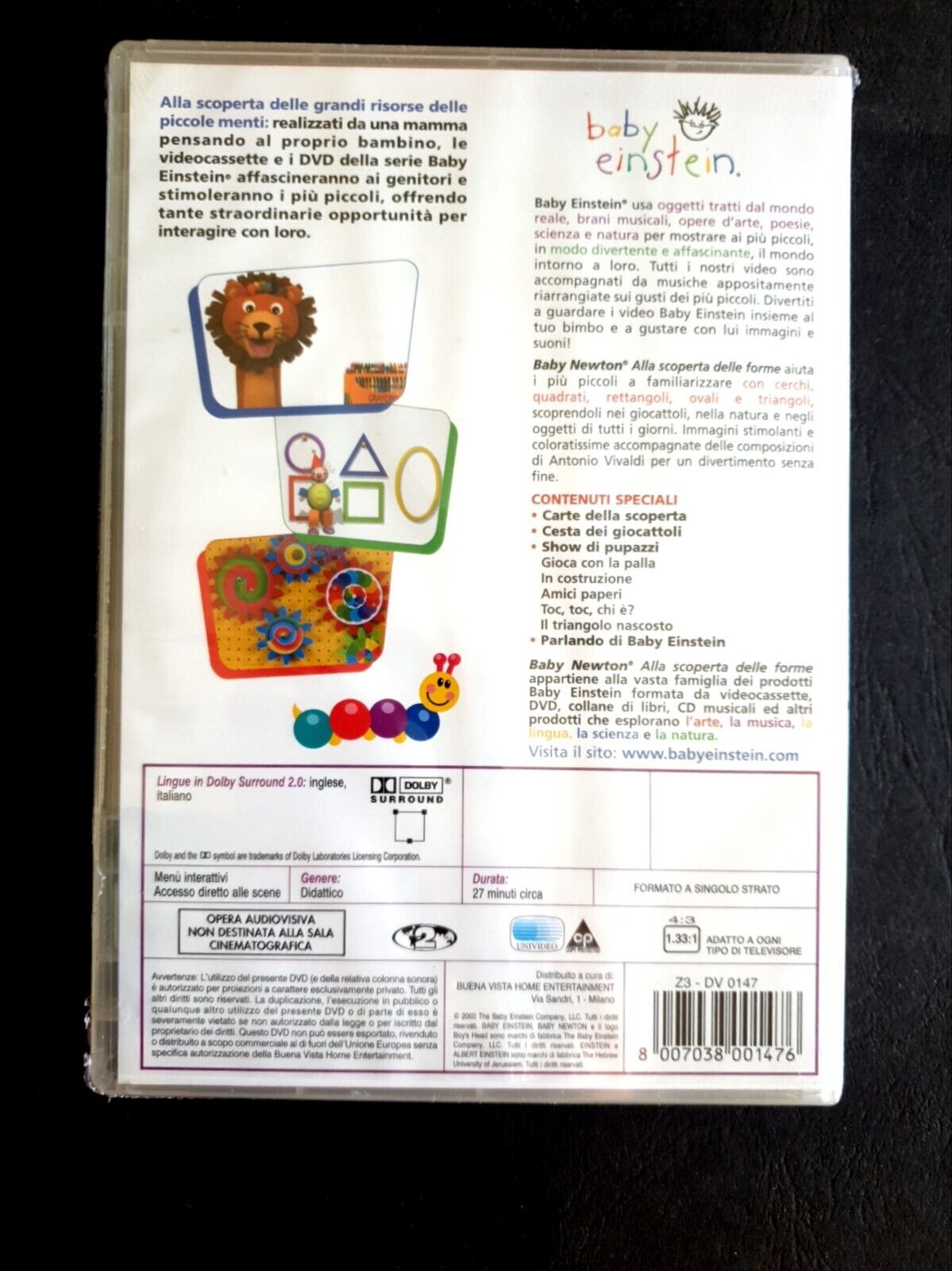 Baby Einstein Baby Newton Alla scoperta delle DVD Nuovo