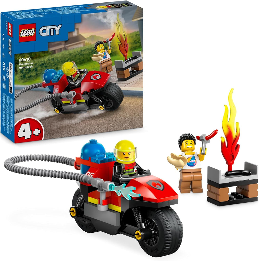 LEGO CITY Motocicletta dei pompieri 60410