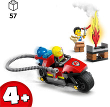 Carica l&#39;immagine nel visualizzatore di Gallery, LEGO CITY Motocicletta dei pompieri 60410
