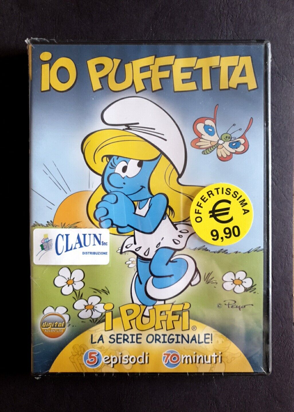 i Puffi  - Io Puffetta Serie Originale 5 Episodi 70 Minuti DVD Nuovo Sigillato