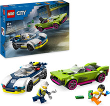 Carica l&#39;immagine nel visualizzatore di Gallery, LEGO CITY Inseguimento della macchina da corsa 60415
