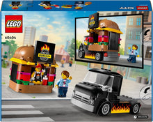 Carica l&#39;immagine nel visualizzatore di Gallery, LEGO CITY Furgone degli hamburger 60404
