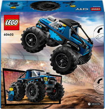 Carica l&#39;immagine nel visualizzatore di Gallery, LEGO CITY Monster Truck blu 60402
