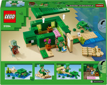 Carica l&#39;immagine nel visualizzatore di Gallery, LEGO MINECRAFT Beach House della tartaruga 21254
