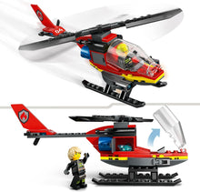 Carica l&#39;immagine nel visualizzatore di Gallery, LEGO CITY Elicottero dei pompieri 60411
