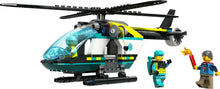 Carica l&#39;immagine nel visualizzatore di Gallery, LEGO CITY Elicottero di soccorso di emergenza 60405
