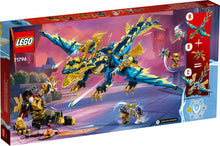 Carica l&#39;immagine nel visualizzatore di Gallery, LEGO NINJAGO Dragone elementare vs. Mech dell’Imperatrice 71796
